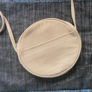 BAGGU Circle Canvas Purse